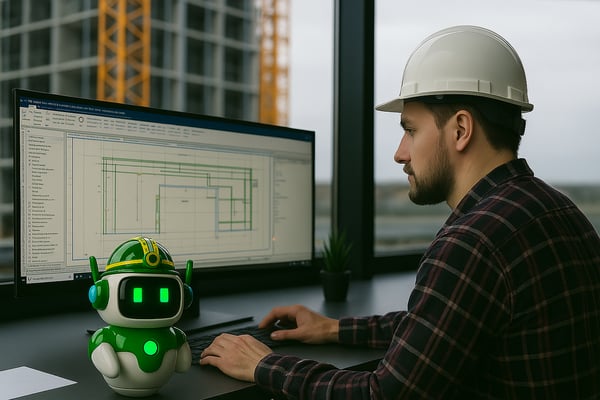 Construction documentation management dashboard